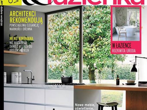 09. PUBLIKACJA PROJEKTU W MAGAZYNIE KUCHNIA I ŁAZIENKA MAGAZYNU DOBRE WNĘTRZE