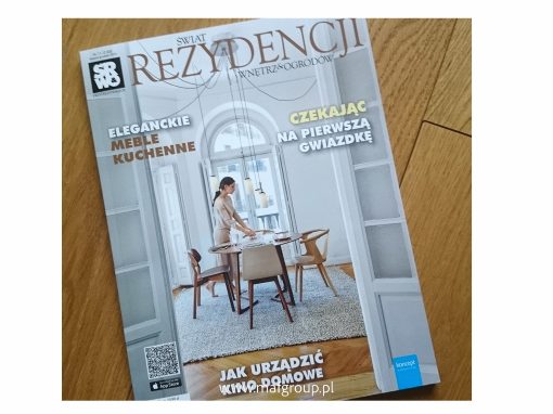 27. PUBLIKACJA W MAGAZYNIE ŚWIAT REZYDENCJI I OGRODÓW